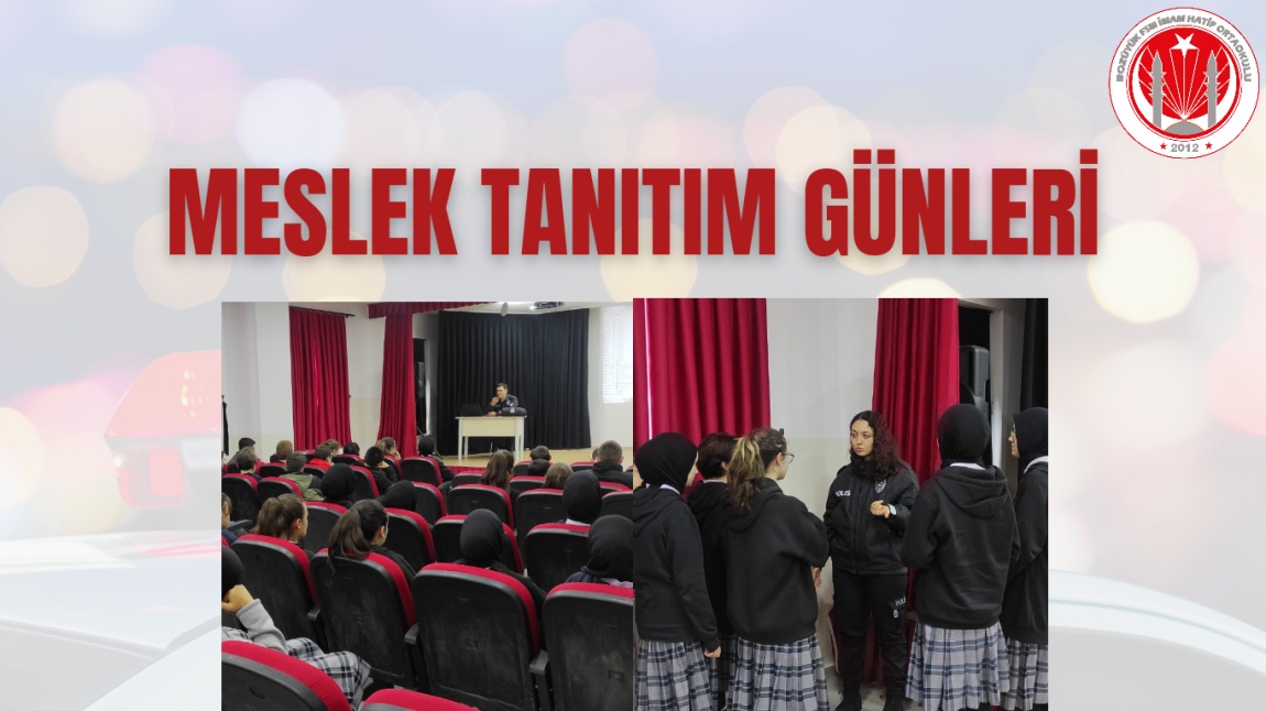 MESLEK TANITIM GÜNLERİ